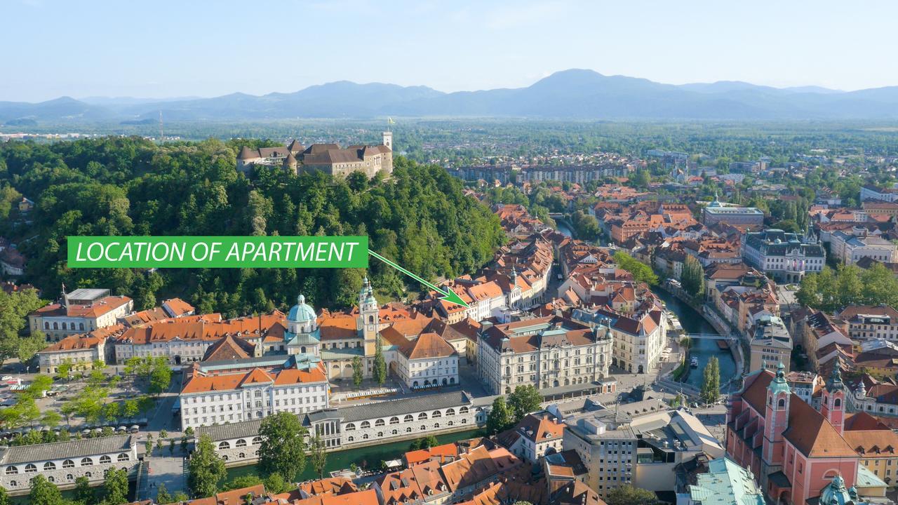 Strict City Apartments Ljubljana Exteriör bild